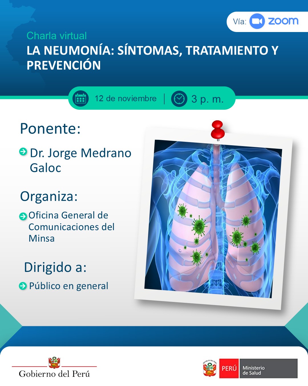 "LA NEUMONÍA: SÍNTOMAS, TRATAMIENTO Y PREVENCIÓN”
