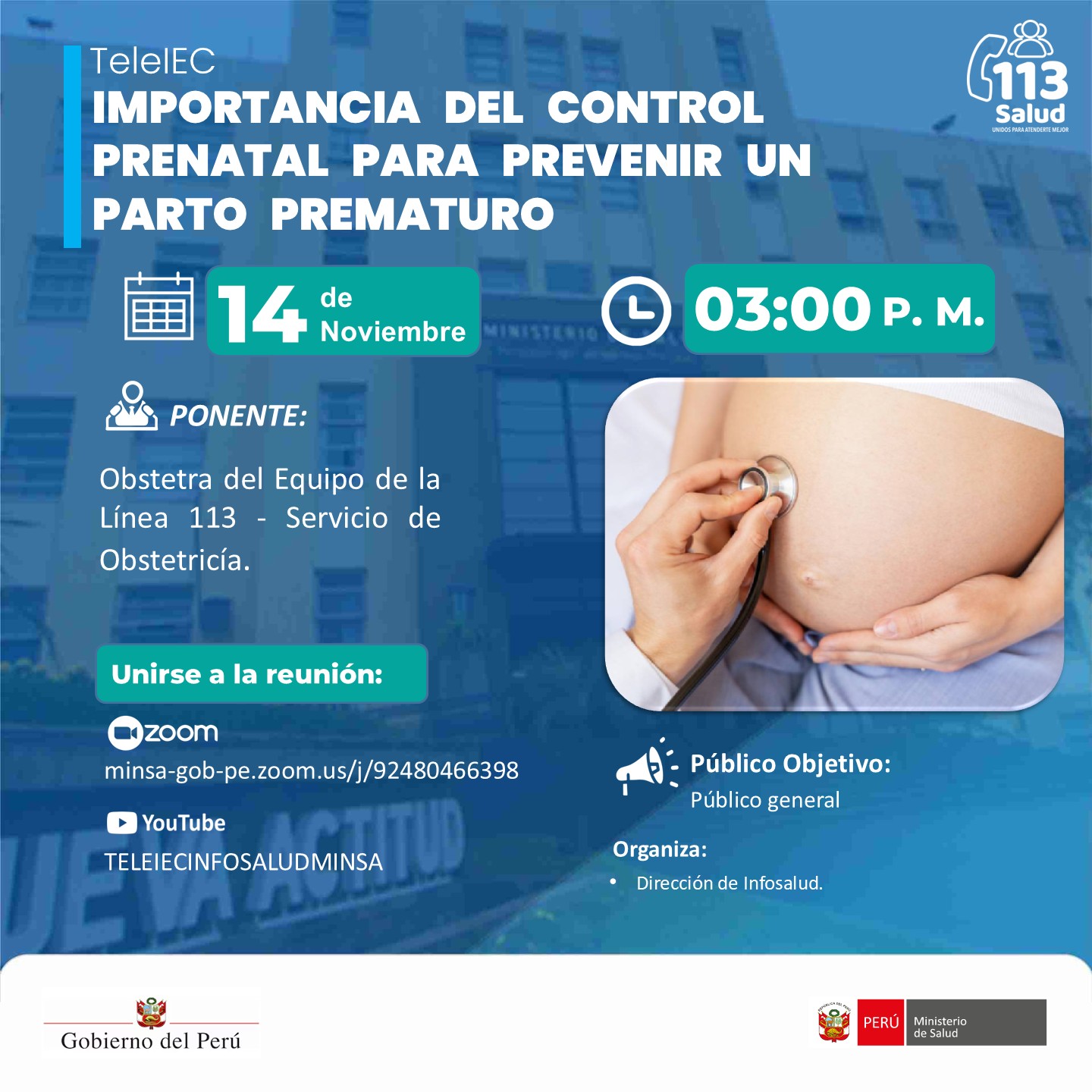 "IMPORTANCIA DEL CONTROL PRENATAL PARA PREVENIR UN PARTO PREMATURO”