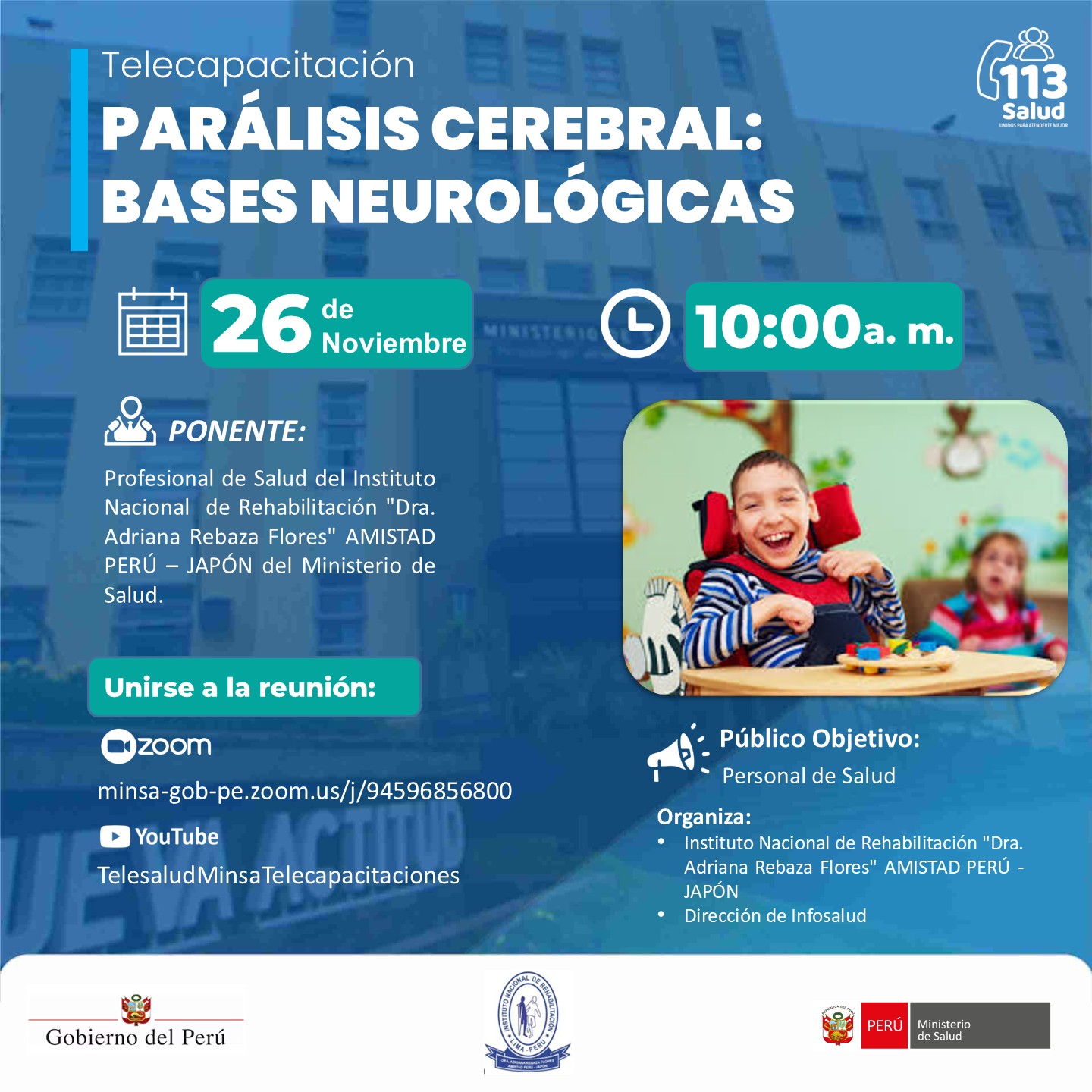 "PARÁLISIS CEREBRAL: BASES NEUROLÓGICAS"