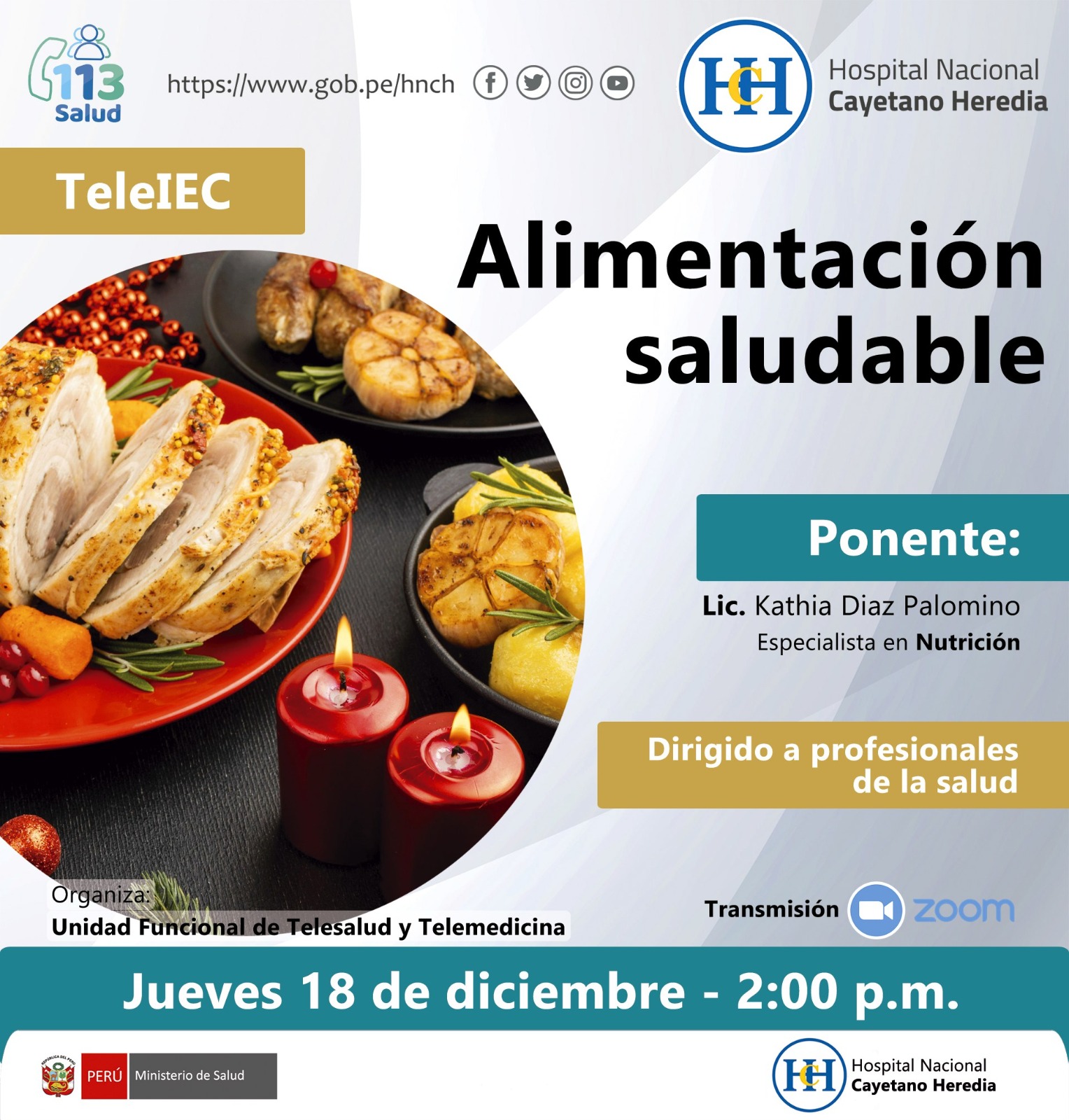 “Alimentación saludable"