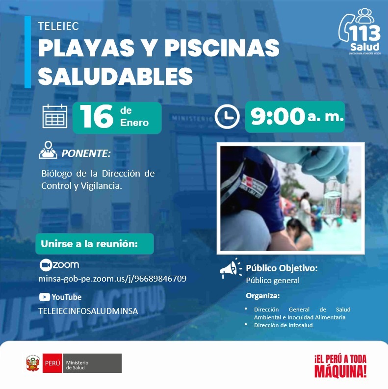 "PLAYAS Y PISCINAS SALUDABLES”