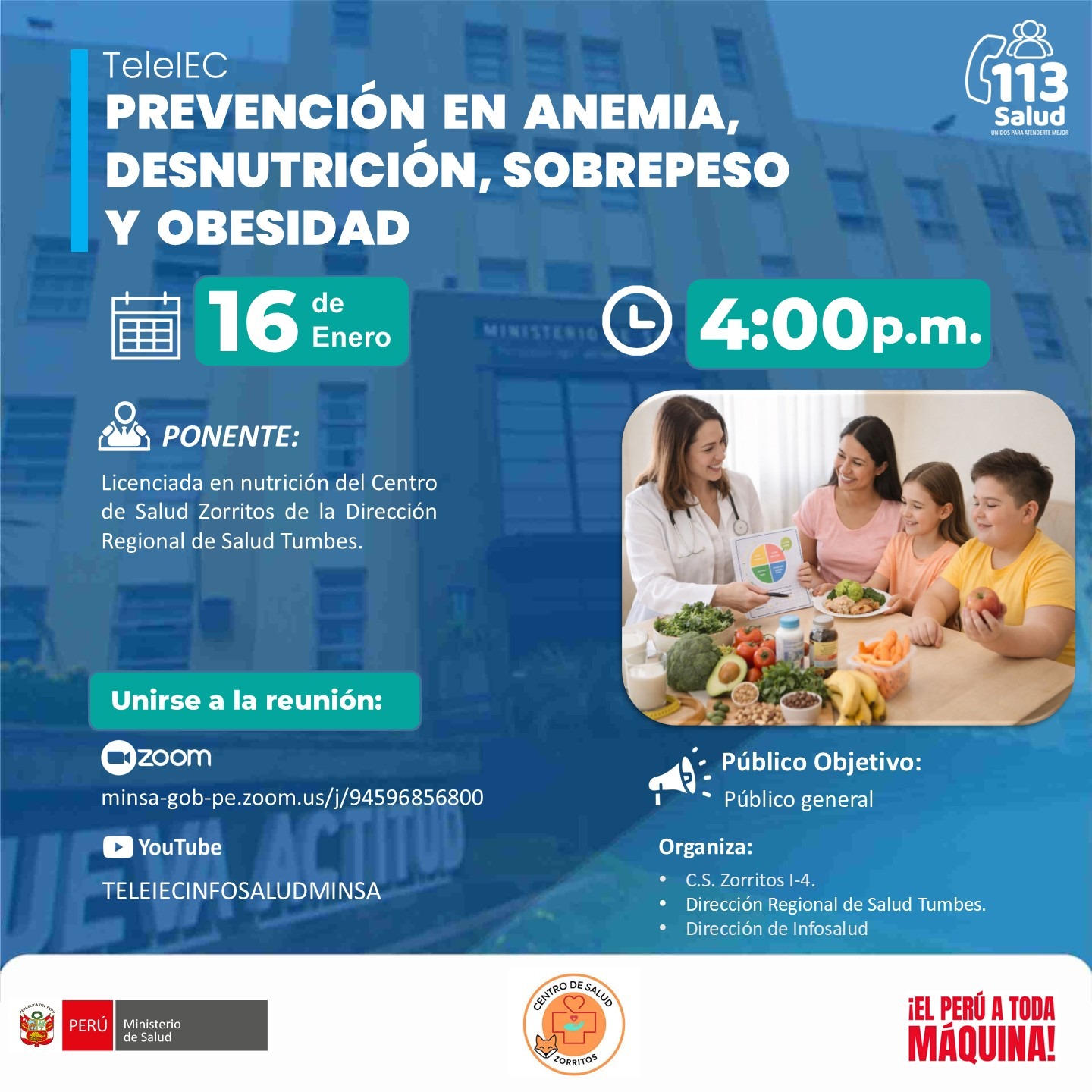 "PREVENCIÓN EN ANEMIA, DESNUTRICIÓN, SOBREPESO Y OBESIDAD”